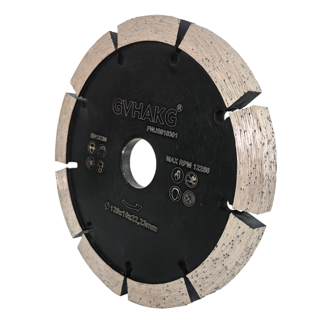 High quality Cold press 10mm Thickness 125*22.23mm Diamond Tuck Point Saw Blade for cutting concrete wall stone