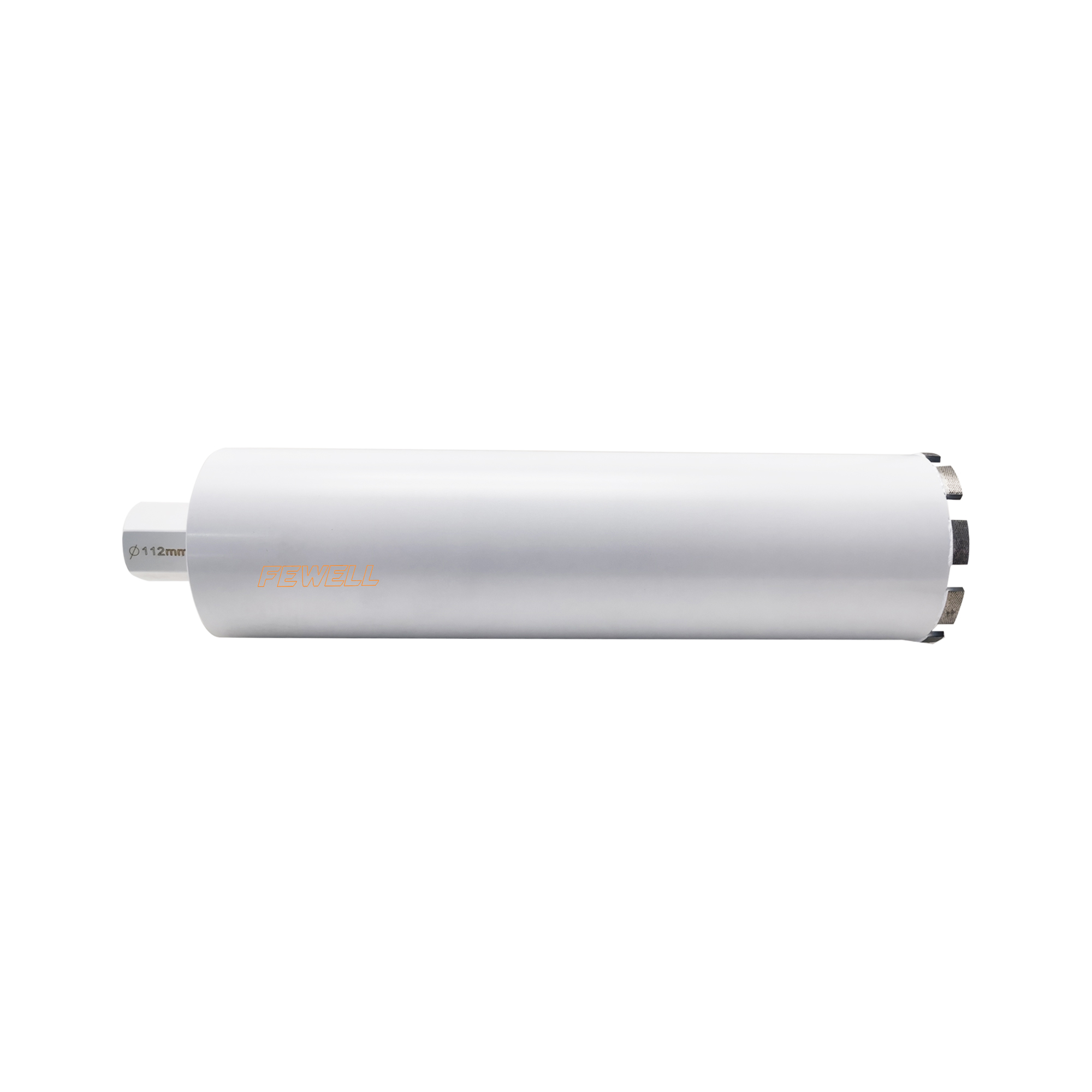 Laser Welded Arix Segment 1-1/4''-7UNC Thread 56-252mm Diameter Length 460mm Diamond Core Drill Bit for Wet Reinforced Concrete Drilling 