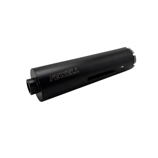 Laser Welded Diameter 75/110mm Length 310mm M22 Thread Segmented Turbo Diamond Core Drill Bit for Drilling
