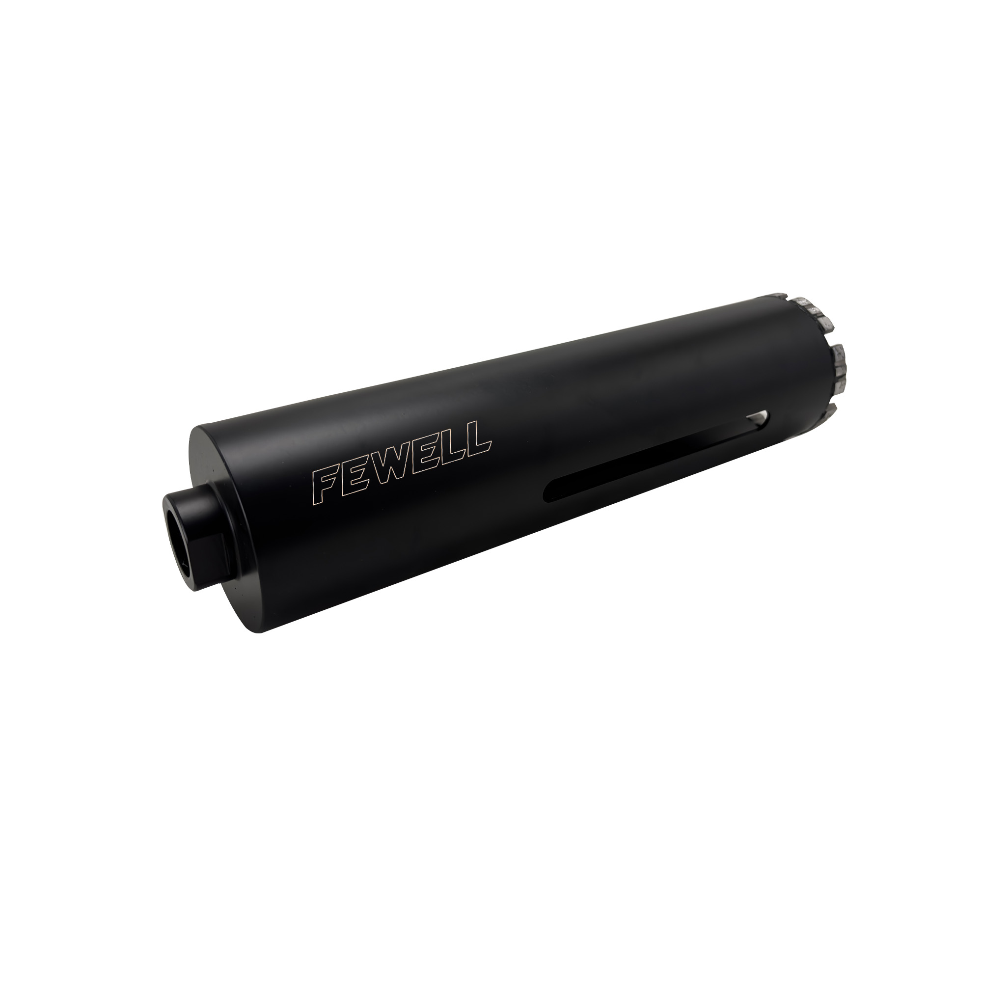 Laser Welded Diameter 75/110mm Length 310mm M22 Thread Segmented Turbo Diamond Core Drill Bit for Drilling