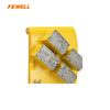 30# Diamond Grinding Pads Grinding Shoes Double Abrasive Block for Stone Concrete Floor Polishing 