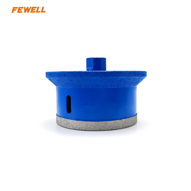 90-100mm Vacuum Brazed Diamond Core Bit For Marble Ceramic Tile Granite Basin Sink Drilling