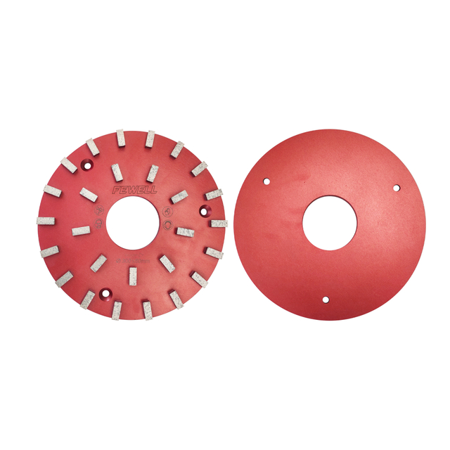 280mm Diamond 27T Flooring Grinding Plate Polishing Pads for Concrete