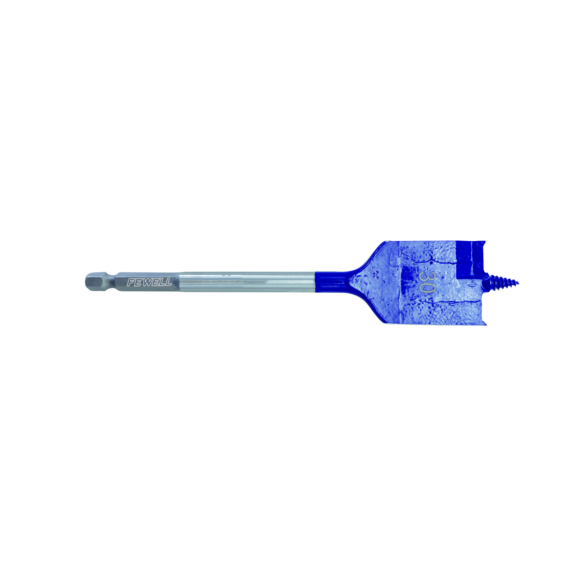 Self-tapping 152mm 3 Tips Dry Use High Quality Quick Change Hex Shank Tri-Point Flat Wood Spade Drill Bit for Wood